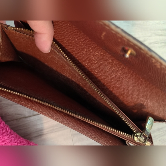 Auth LOUIS VUITTON Monogram pochette Long Wallet - Picture 10 of 13